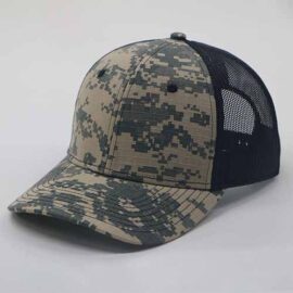 Unisex Camo Trucker Hat