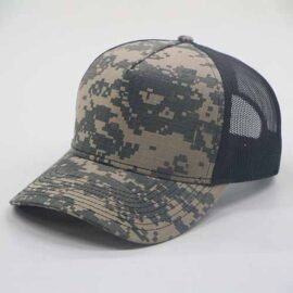 Five Panel Camo Trucker Hat