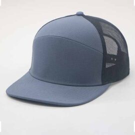 Flat Bill Trucker Hat